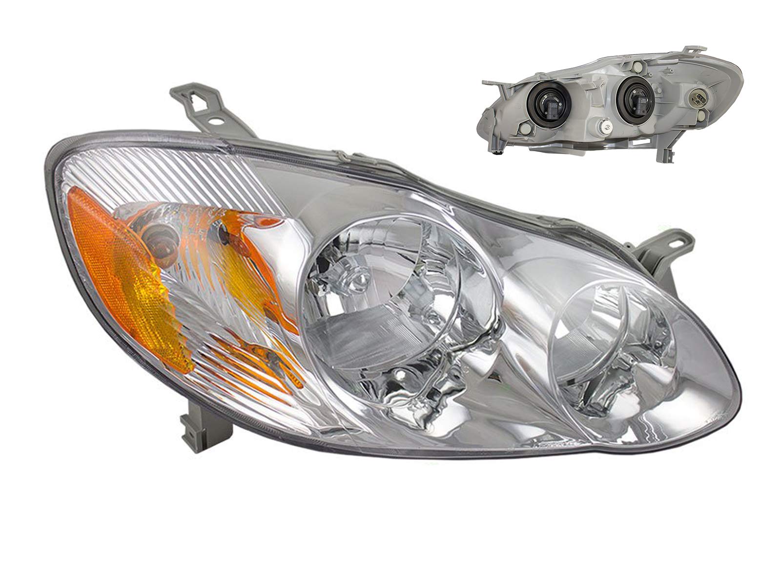 Replacement DEPO 312-1160R-AS1 Passenger Side Headlight Assembly