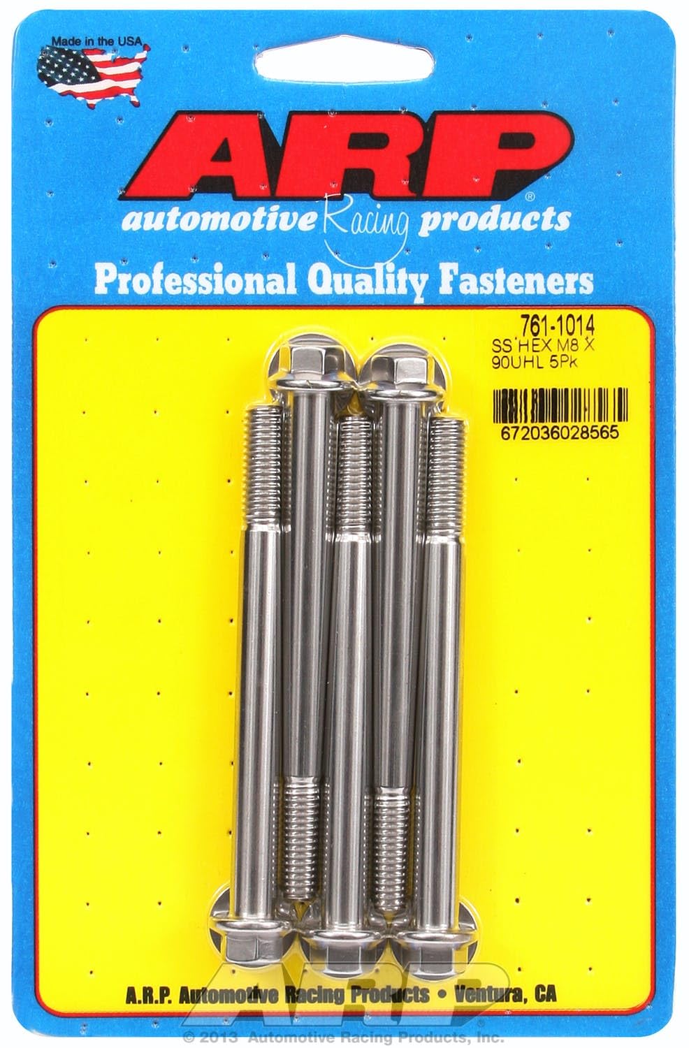 Hex Bolt, ARP (761-1014) Stainless Steel