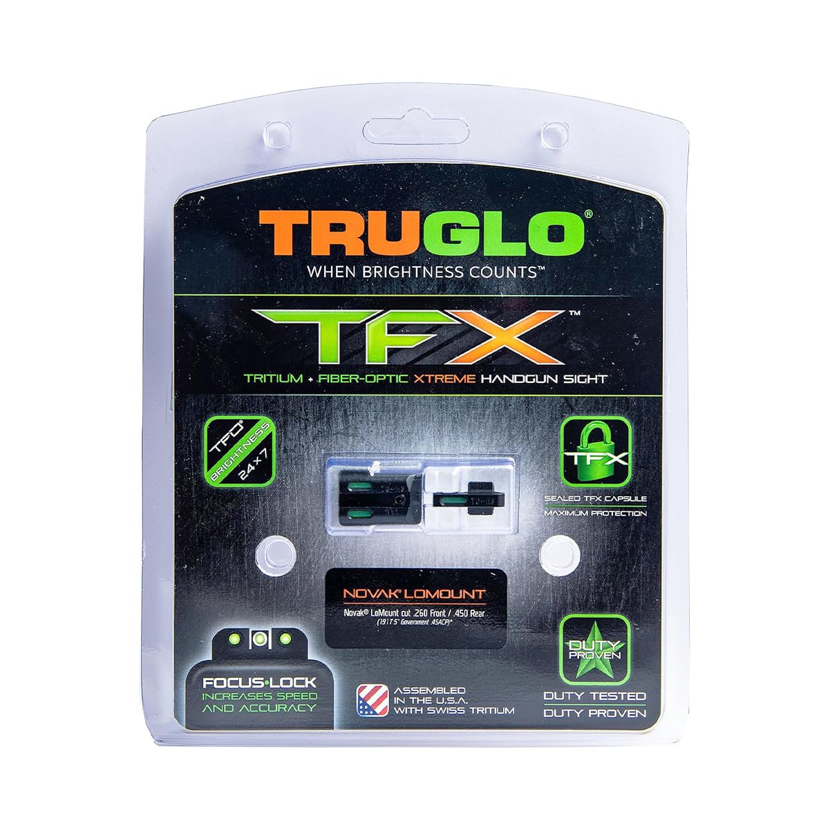 1911 TRUGLO TFX 260/450 Set (TG13NV1A)