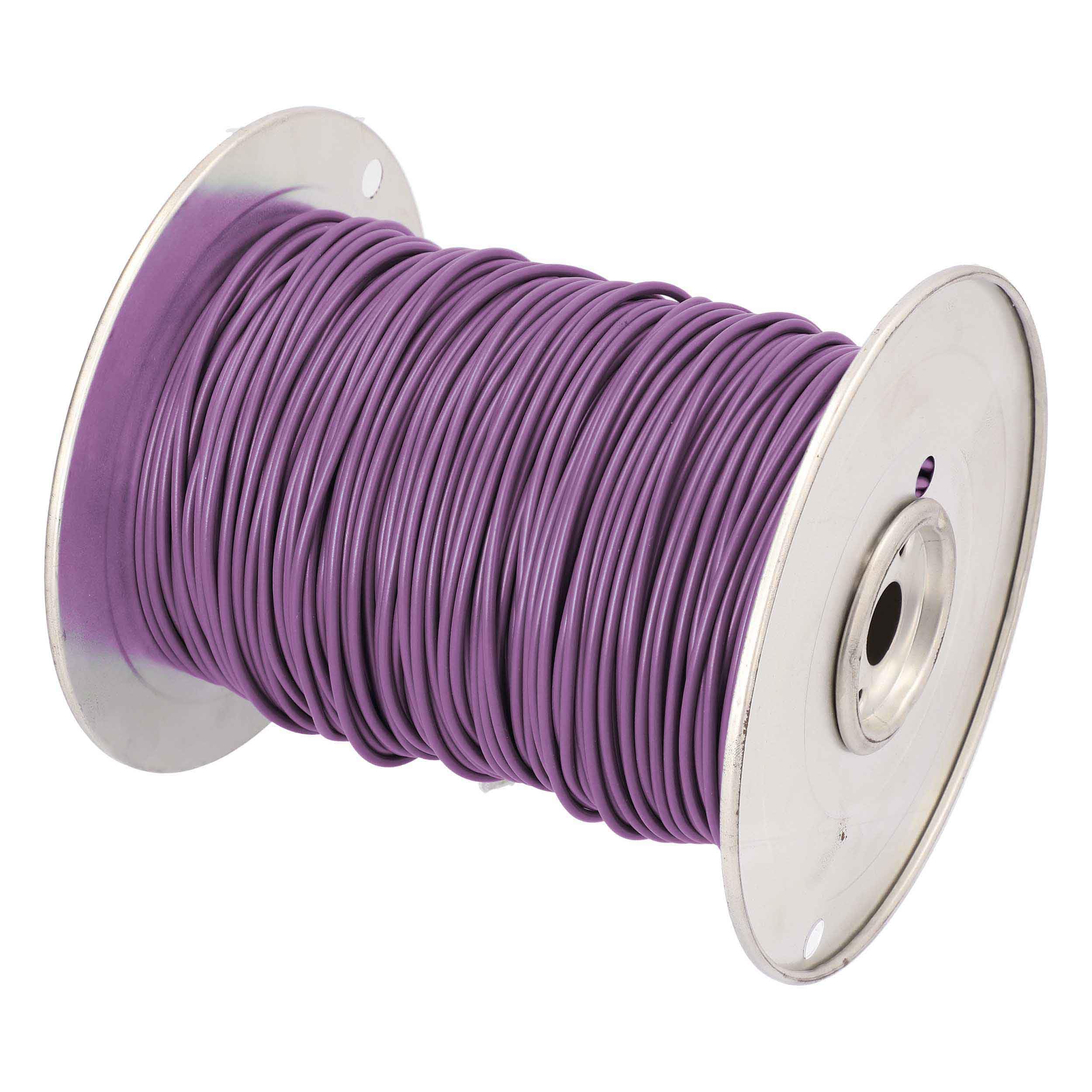 14 Ga Install Bay GPT All Copper Primary Wire Purple - Coil of 500 Ft