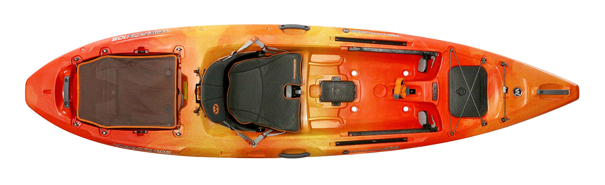 Tarpon 105 Wilderness Systems | Sit on Top Fishing Kayak | Premium Angler Kayak | 10' 6" | Mango