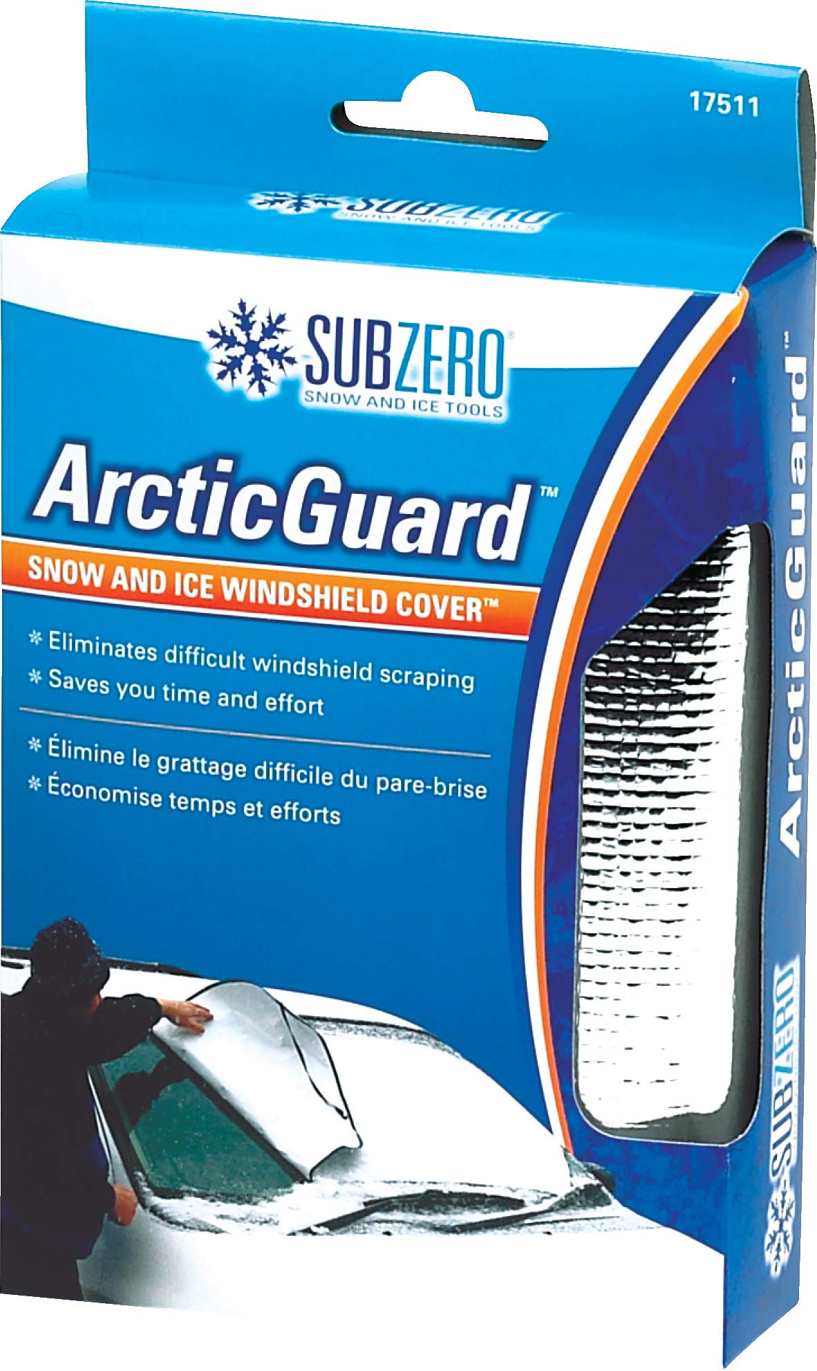 SubZero 17511 Windshield Cover ArticGuard Snow and Ice Universal , 29" H x 70" W