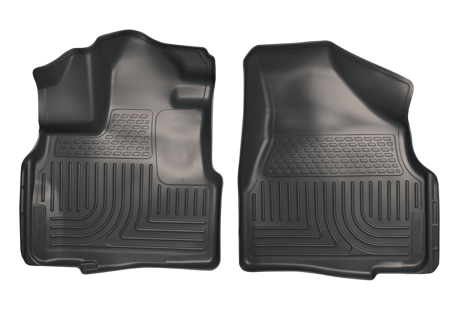 Weatherbeater Husky Liners Floor Mats | Fits 2011-2017 Honda Odyssey | Front Row, 2-pc Black - 18881