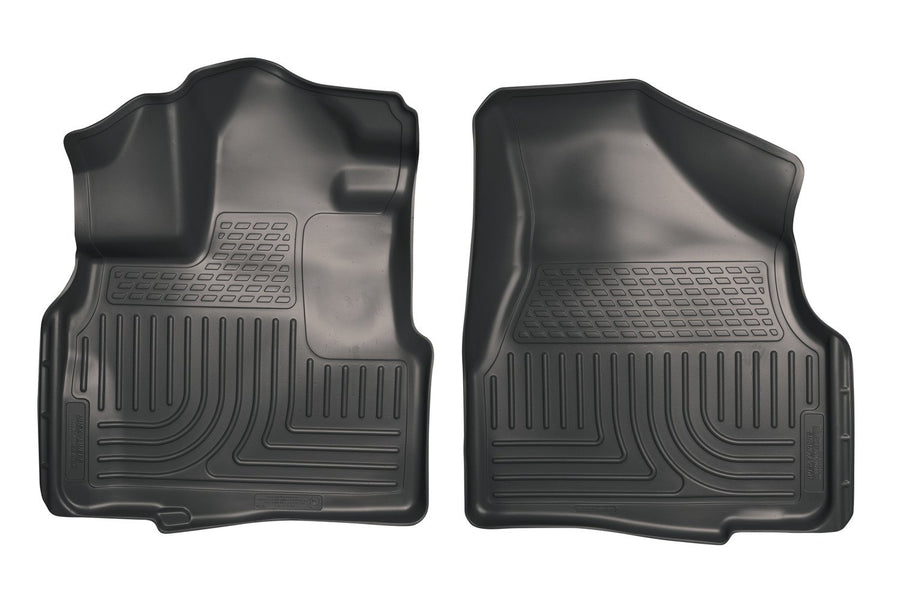 Weatherbeater Husky Liners Floor Mats | Fits 2011-2017 Honda Odyssey | Front Row, 2-pc Black - 18881