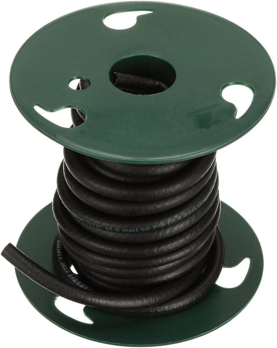 Hose Gates-27312, Black-25' Length, Inner Diameter 3/16"