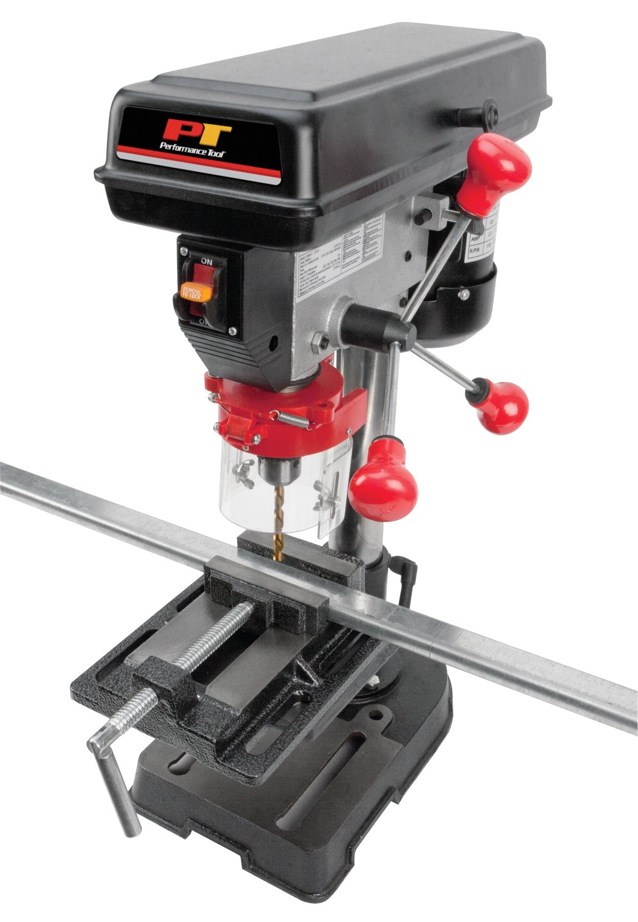 W3902 Performance Tool Drill Press Vise with Replaceable Hardened Steel Jaws and Precision Ground Base for Milling and Grinding, 4-Inch Jaw Opening