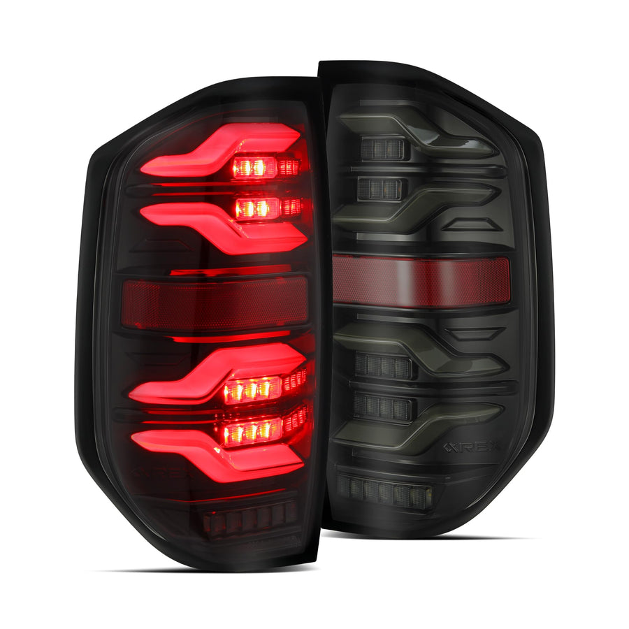 14-21 Tundra ModifyStreet LUXX-Series LED Tail Lights Alpha-Black