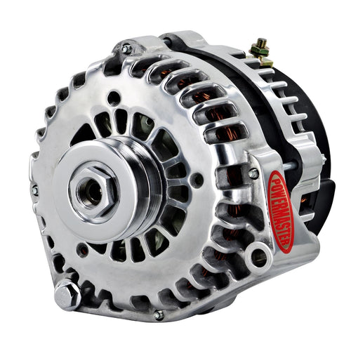 Polish Powermaster 8-68539 Alternator (215A 2V Pulley Side Bat Post with Spacers 1 Wire)