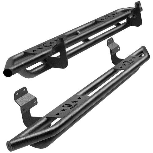 Tyger Auto Compatible Star Armor with 2015-2026 Ford F-150; 2017-2026 F-250 F-350 Super Duty (Not fit Lightning EV) | Supercab | TG-AM2F20138 | Side Step Rails Nerf Bars Running Boards