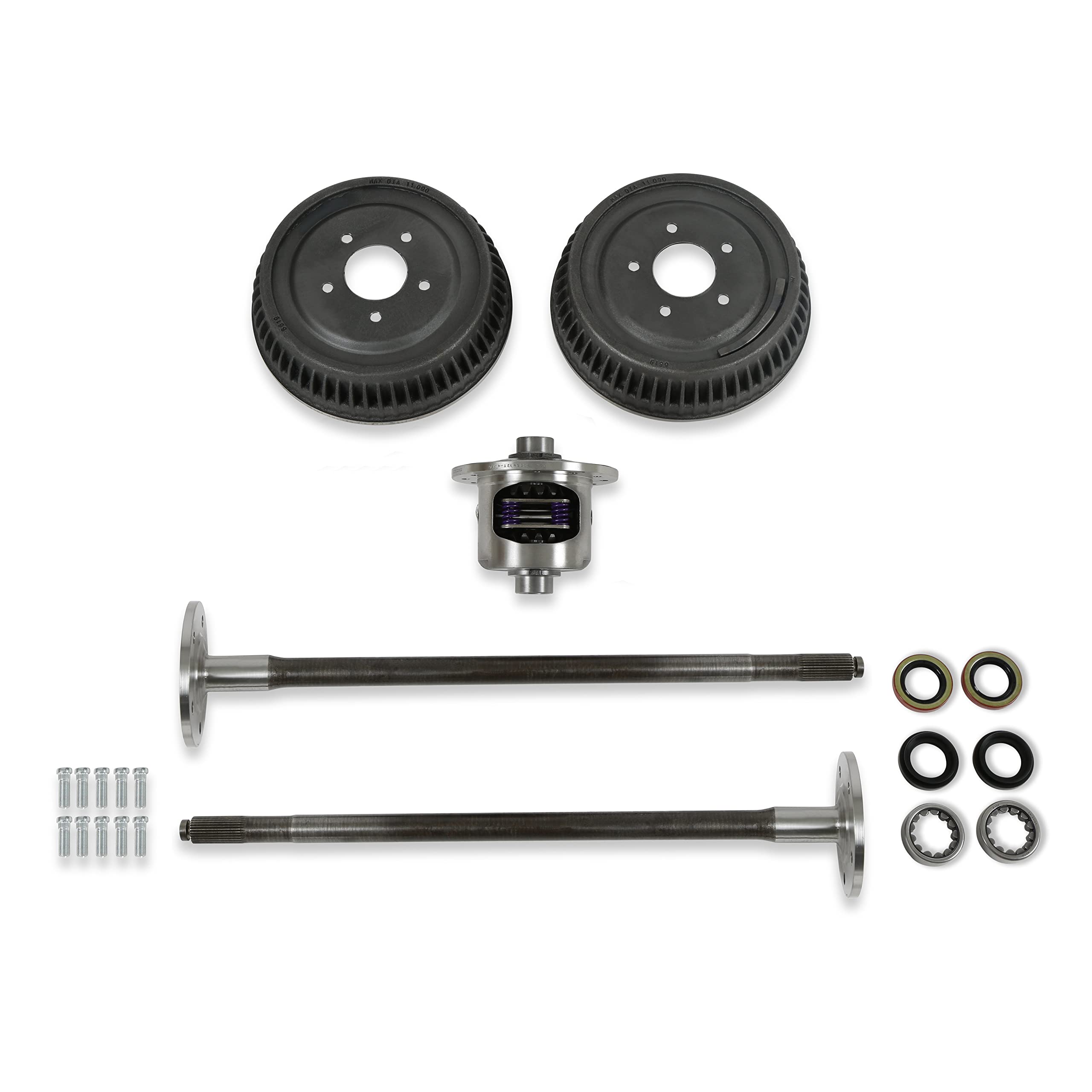 Hurst 5 Lug Axle Conversion Kit with Limited Slip Differential - 12-Bolt Truck 02-122