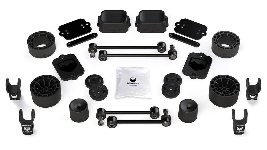 JL TeraFlex 2DR 2.5" Spacer Lift w/shock extensions (Sport/Sahara)