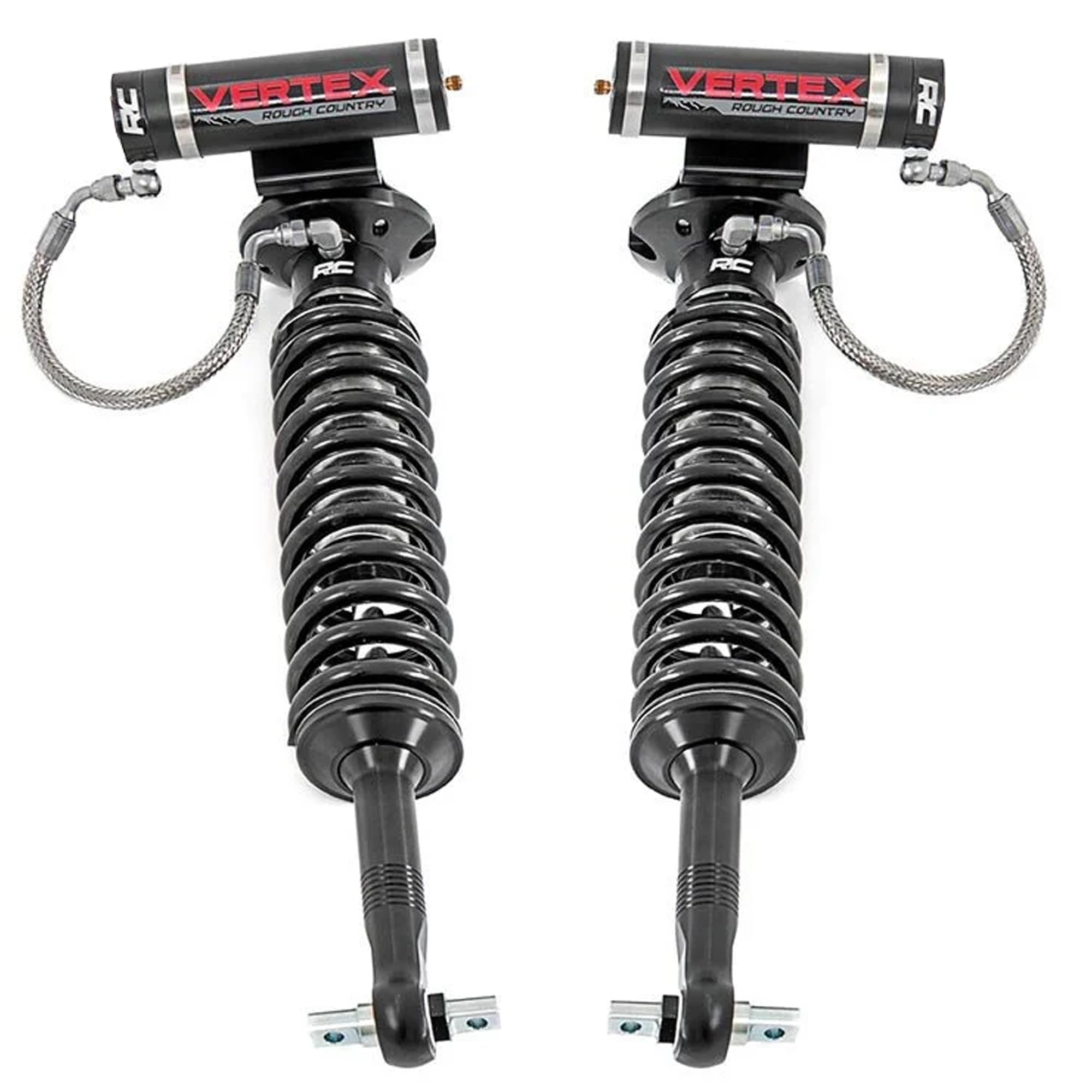 6.5-7.5" Rough Country Vertex Coilovers for 14-24 Ford F-150 2WD - 689004_A
