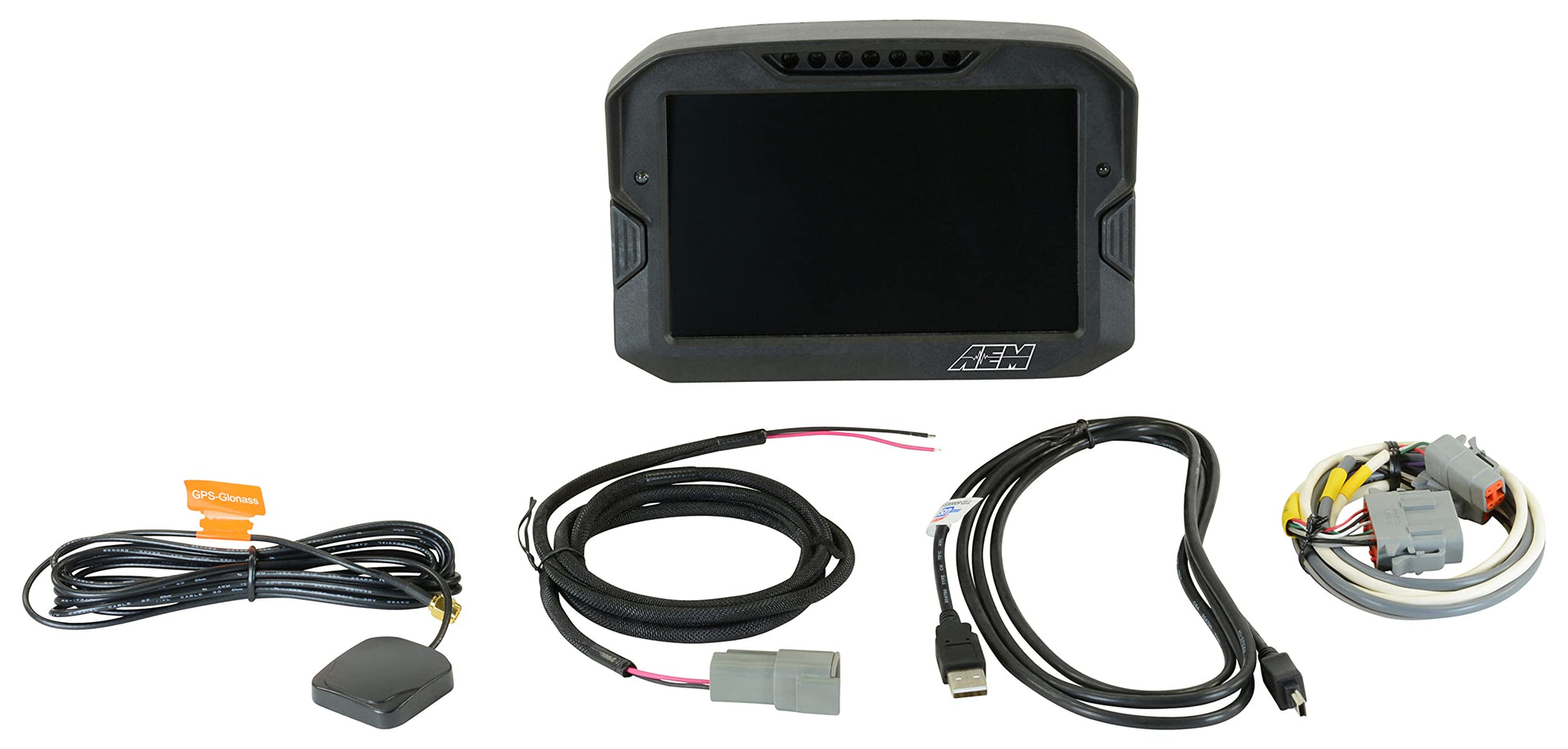 CD-7G AEM Carbon Non-Logging Display Kit; w/Internal GPS