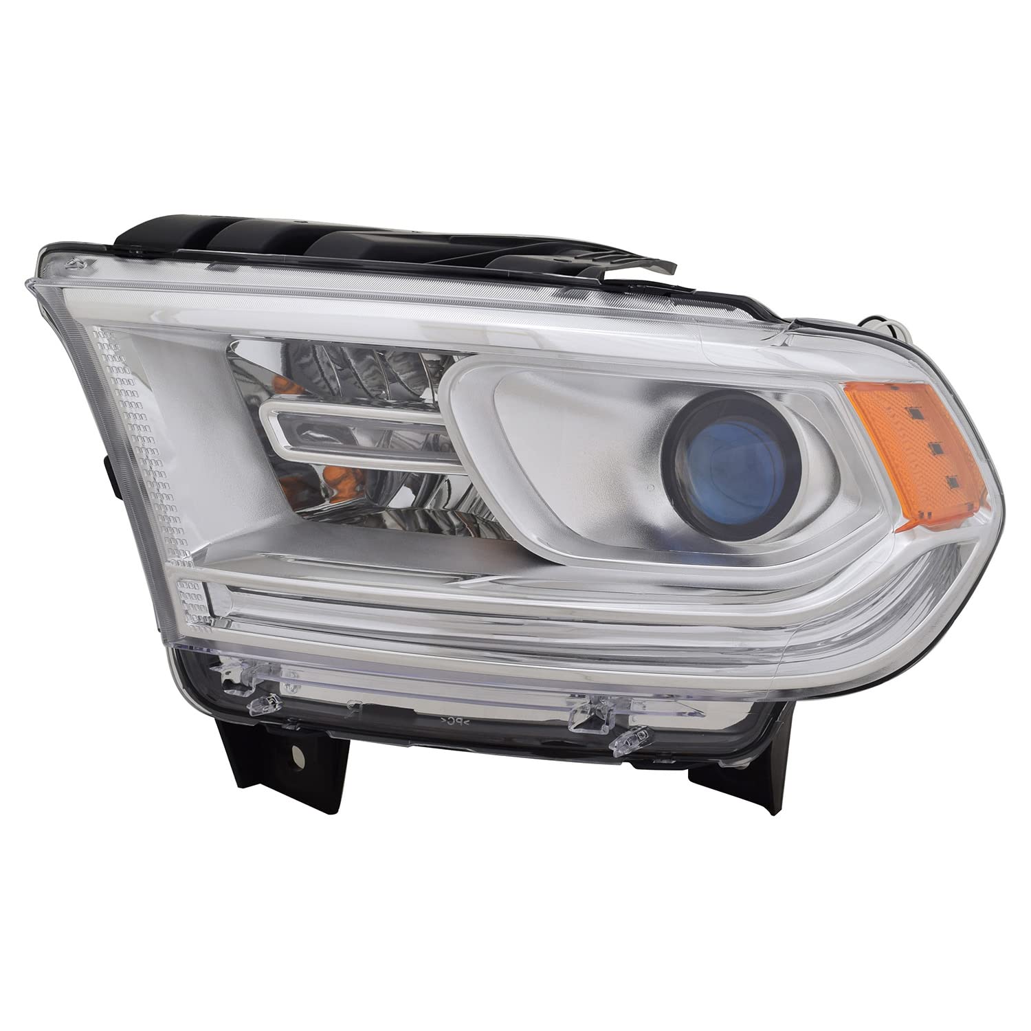 Left TYC Headlight Assembly Compatible with 2014-2015 Dodge Durango