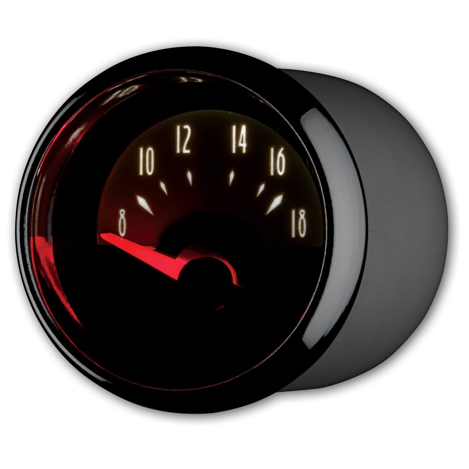 Auto Meter Cruiser 2-1/16" 8-18 Volts Short Sweep Electric Voltmeter Gauge 1193