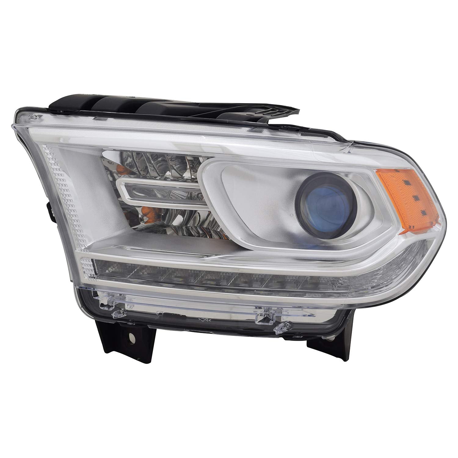 Left TYC Headlight Assembly Compatible with 2014-2015 Dodge Durango