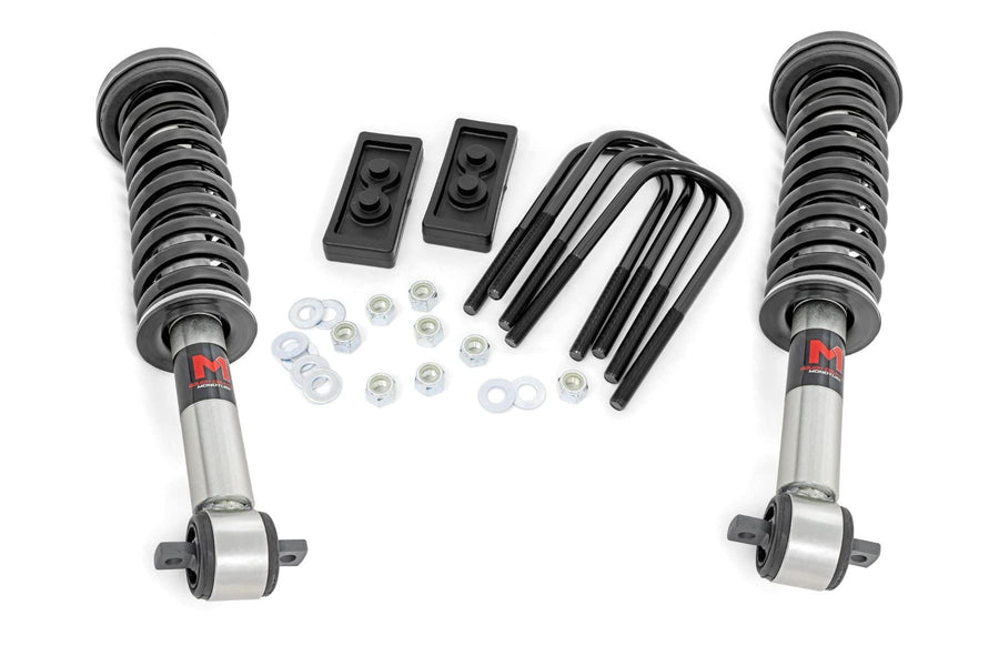 Rough Country 2.5" Lift Kit Suspension for 2021-2023 F-150 Tremor 4WD - 510040