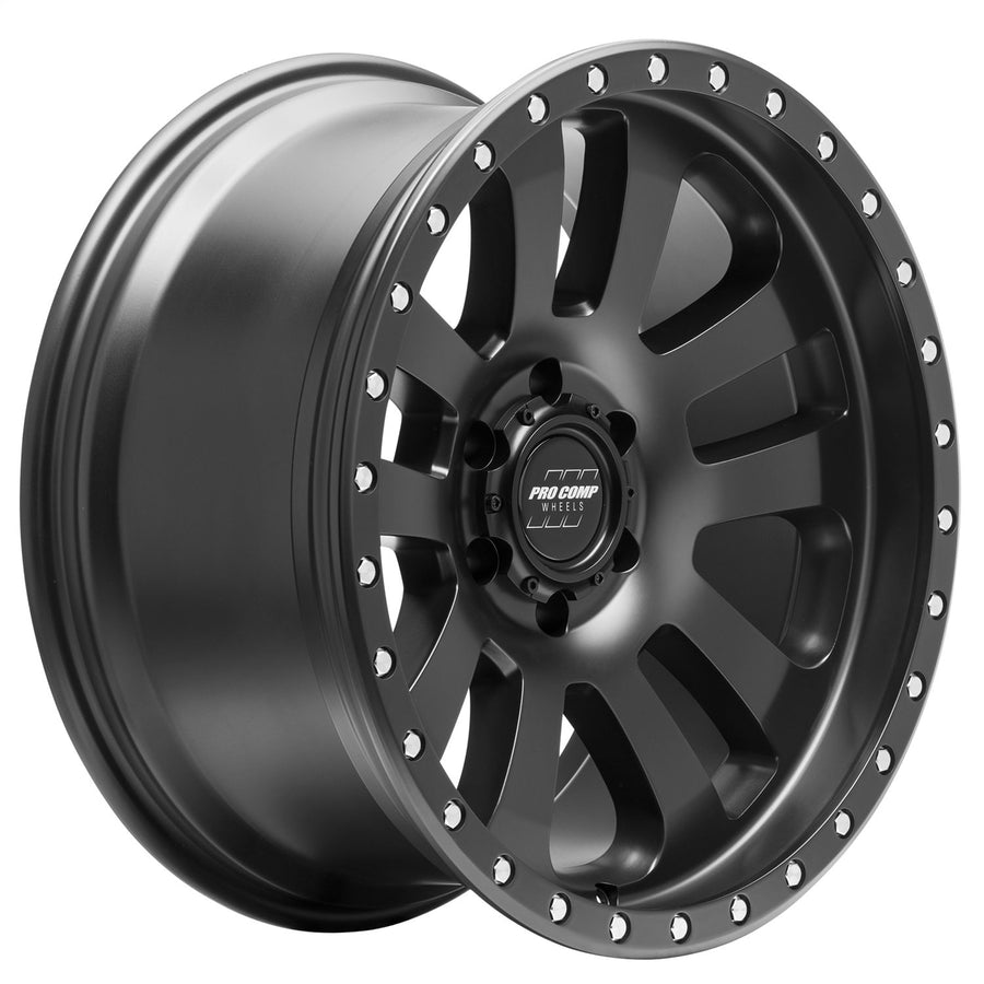 Prodigy Pro Comp Wheels Black Wheel with Painted (20 x 9.5 inches /6 x 135 mm, -6 inches Offset)