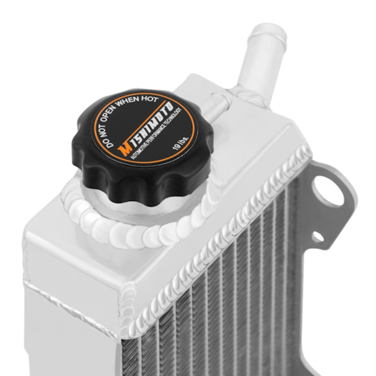 Mishimoto Dirt Bike Aluminum Radiator MMDB-CRF250-04RX Compatible with Honda CRF250R 2004-2009