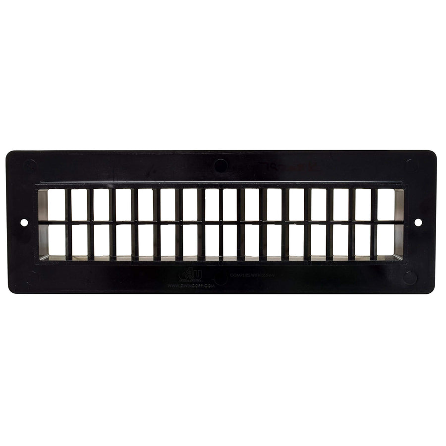 Black VALTERRA A10-3366VP Heat and A/C Floor Register (2-1/4" x 10")