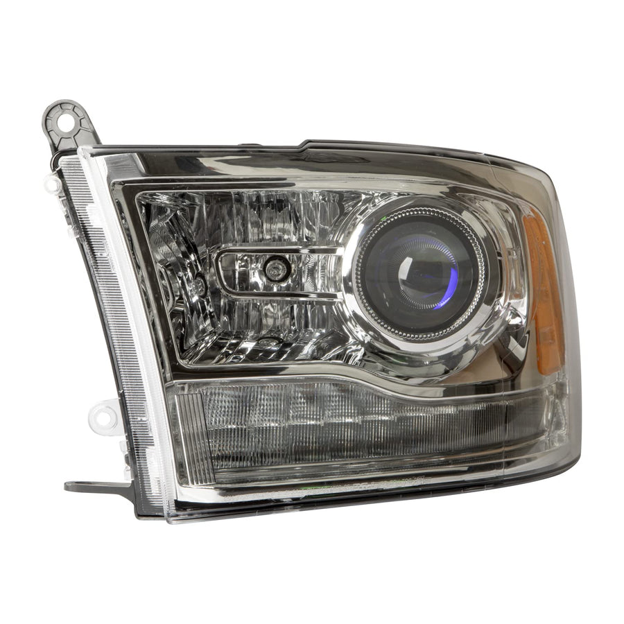 Left TYC Headlight Assembly Compatible with 2013-2015 Dodge Ram 1500 Pickup