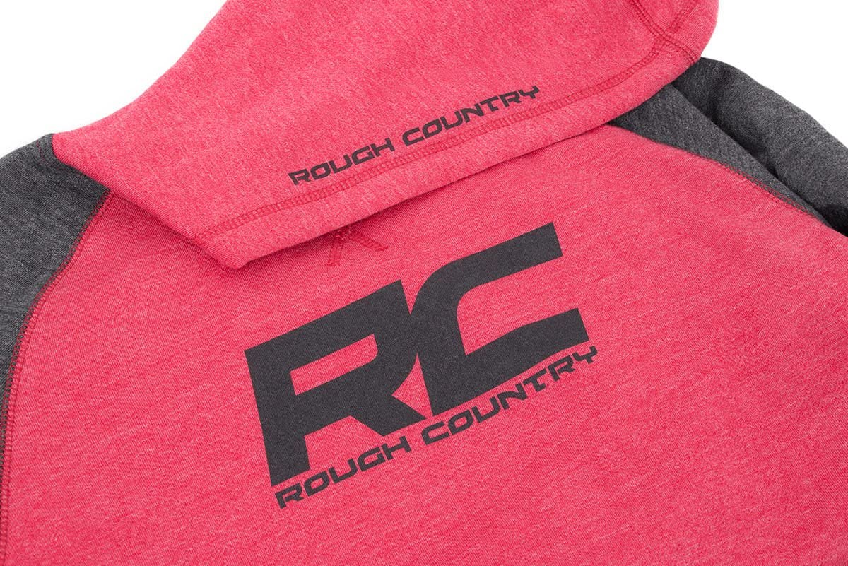 Hoodie Rough Country | Heater | Red/Gray | LG - 84083LG