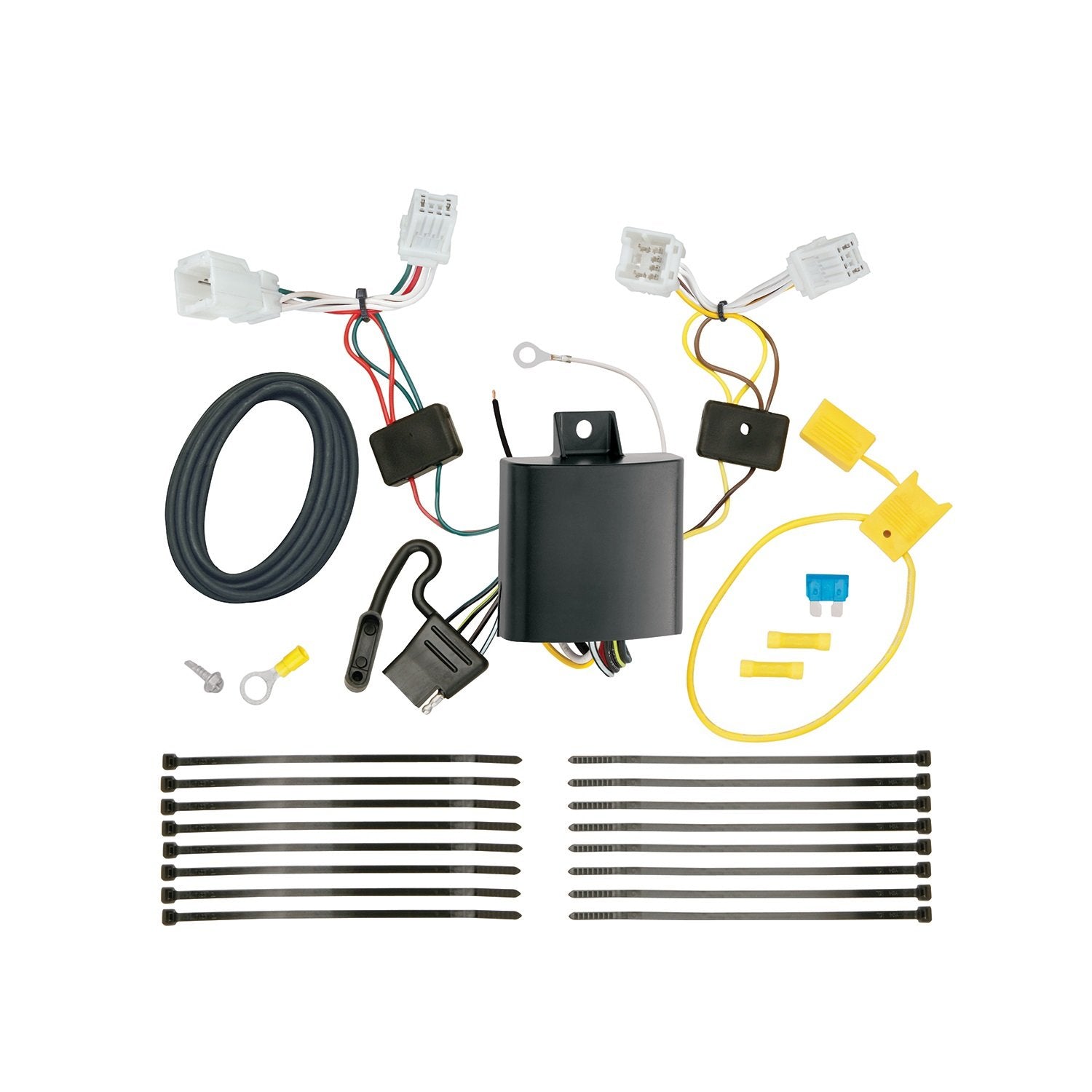 T-One® Tekonsha T-Connector Harness, 4-Way Flat, Compatible with Select KIA Niro