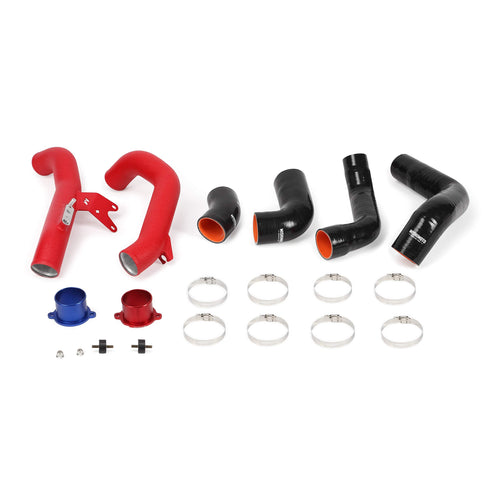 Mishimoto Intercooler Pipe Kit MMICP-CIV-16KWRD Fits Honda Civic 1.5T, 2016+/Honda Civic Si, 2017+ Wrinkle Red