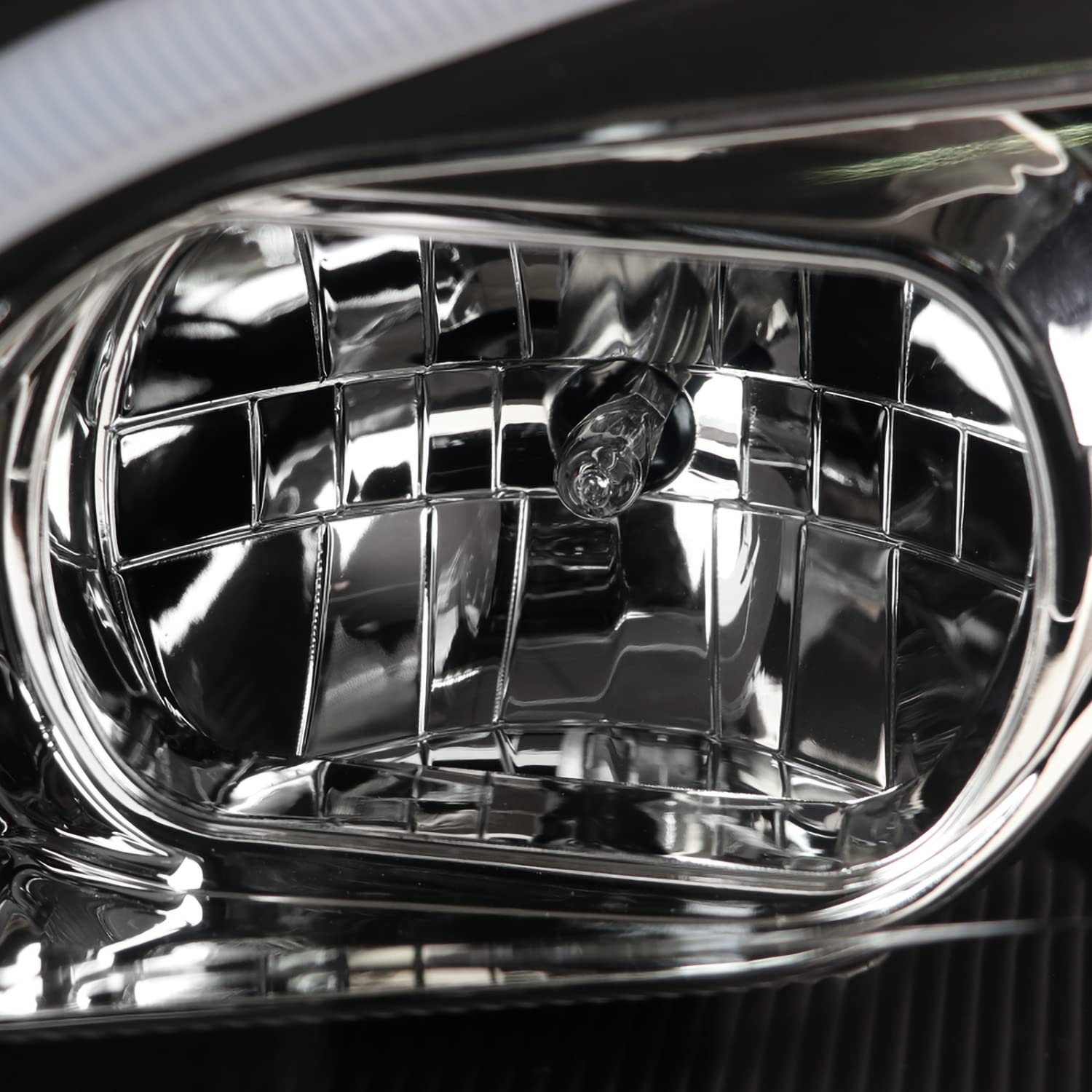 Black Projector Headlights w/LED Sequential Signal SPEC-D TUNING Compatible with 2006-2008 Mercedes Benz W164 ML350 ML500 ML-Class, Left + Right Pair Headlamps Assembly