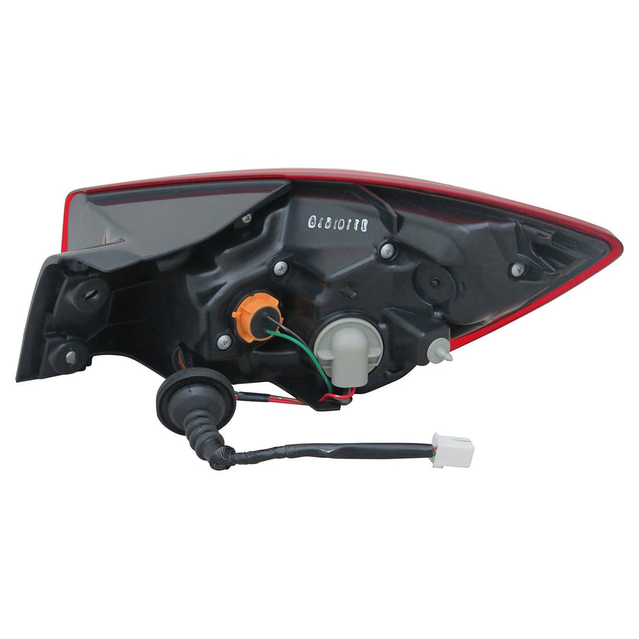 Left TYC Tail Light Assembly Compatible with 2016-2018 Mazda CX-3