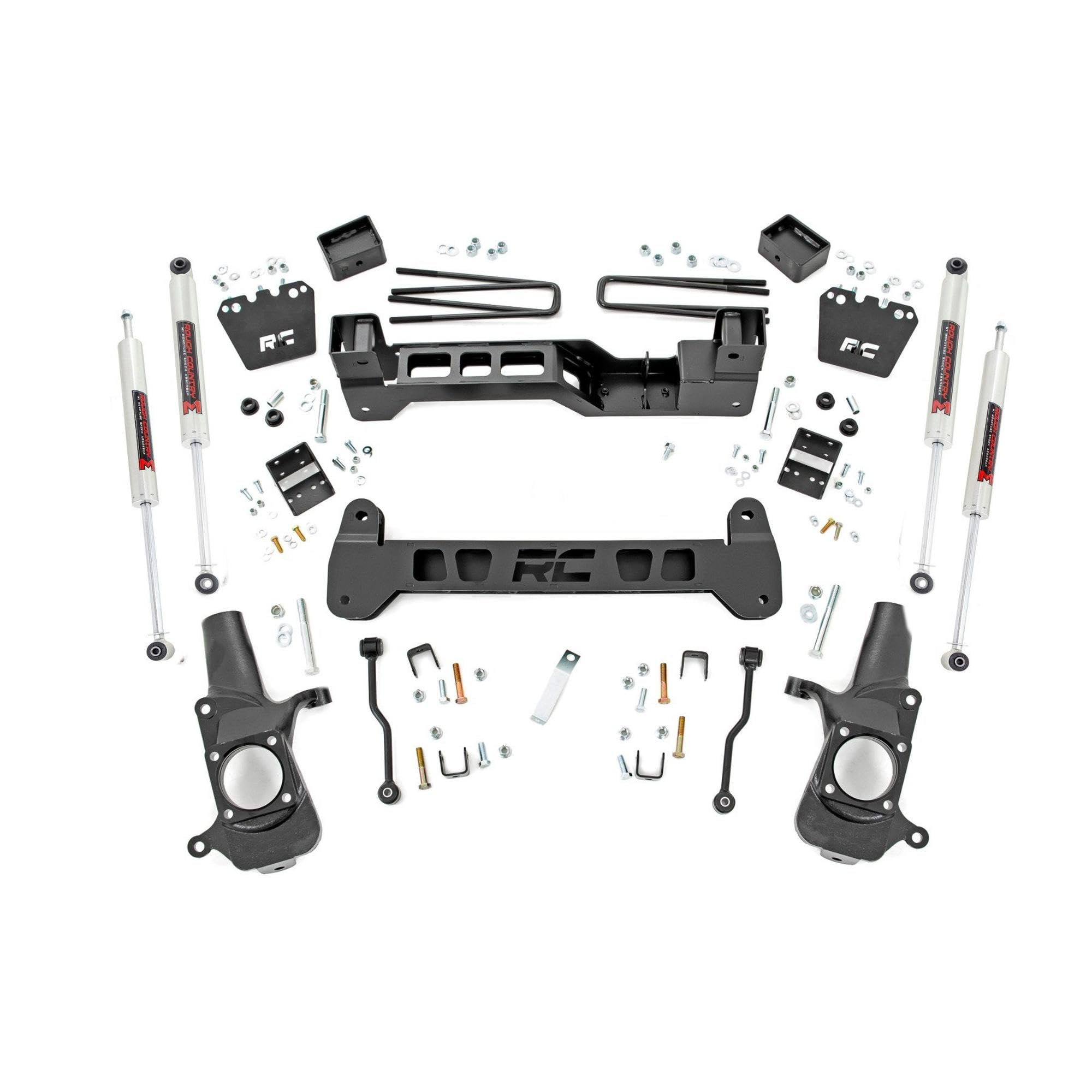 6" Rough Country M1 Lift Kit for 01-10 Chevy/GMC 2500HD 2WD - 220040