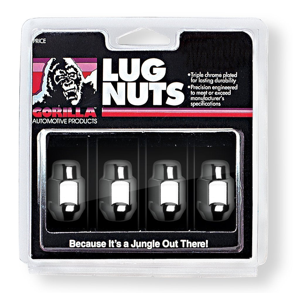 Acorn Bulge Seat Lug Nuts Gorilla Automotive 91177 (7/16" Thread Size)