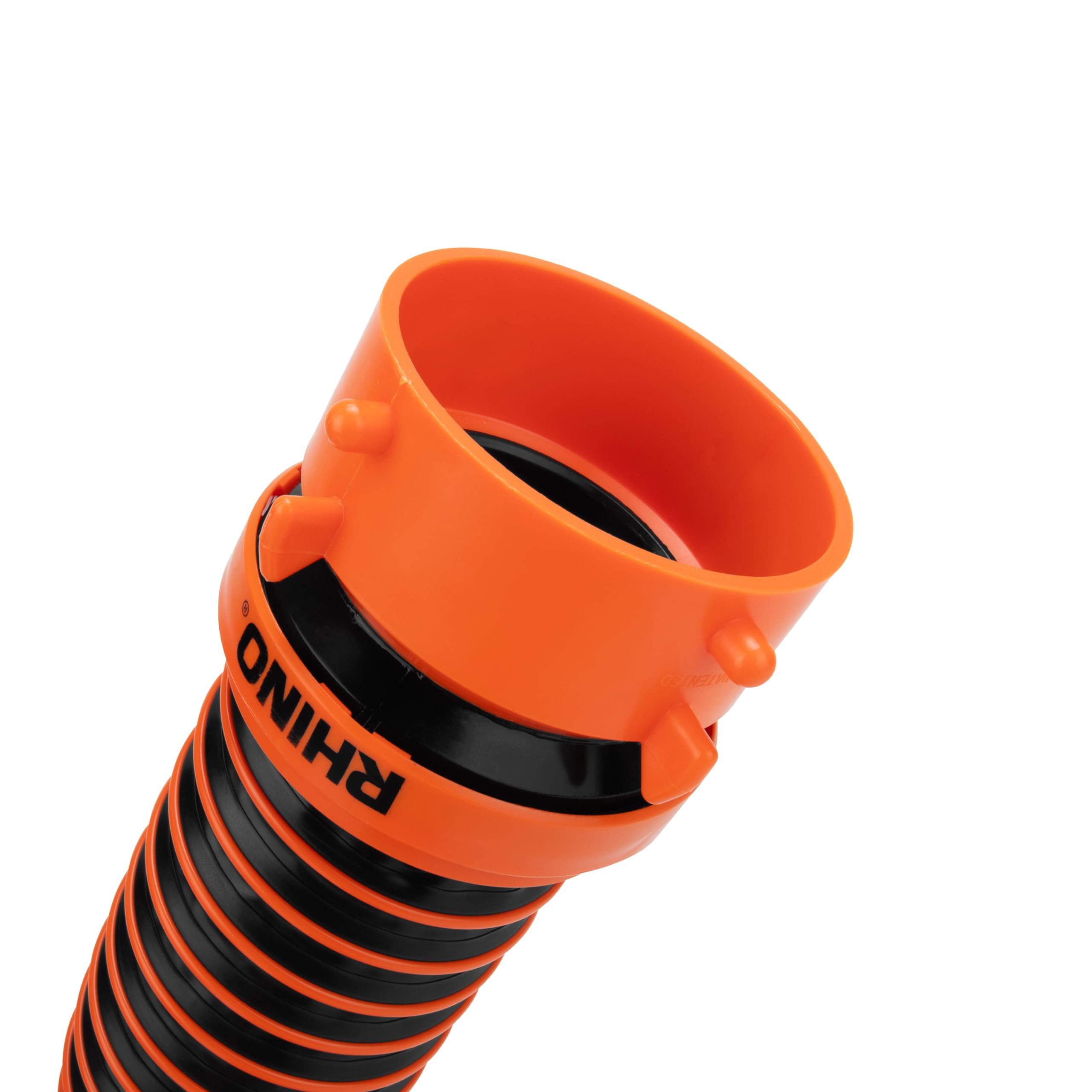 RhinoEXTREME Camco 2' RV Sewer Compartment Hose - Flexible Design for Tight Spaces - Compact to Store - Crush Resistant (39855)
