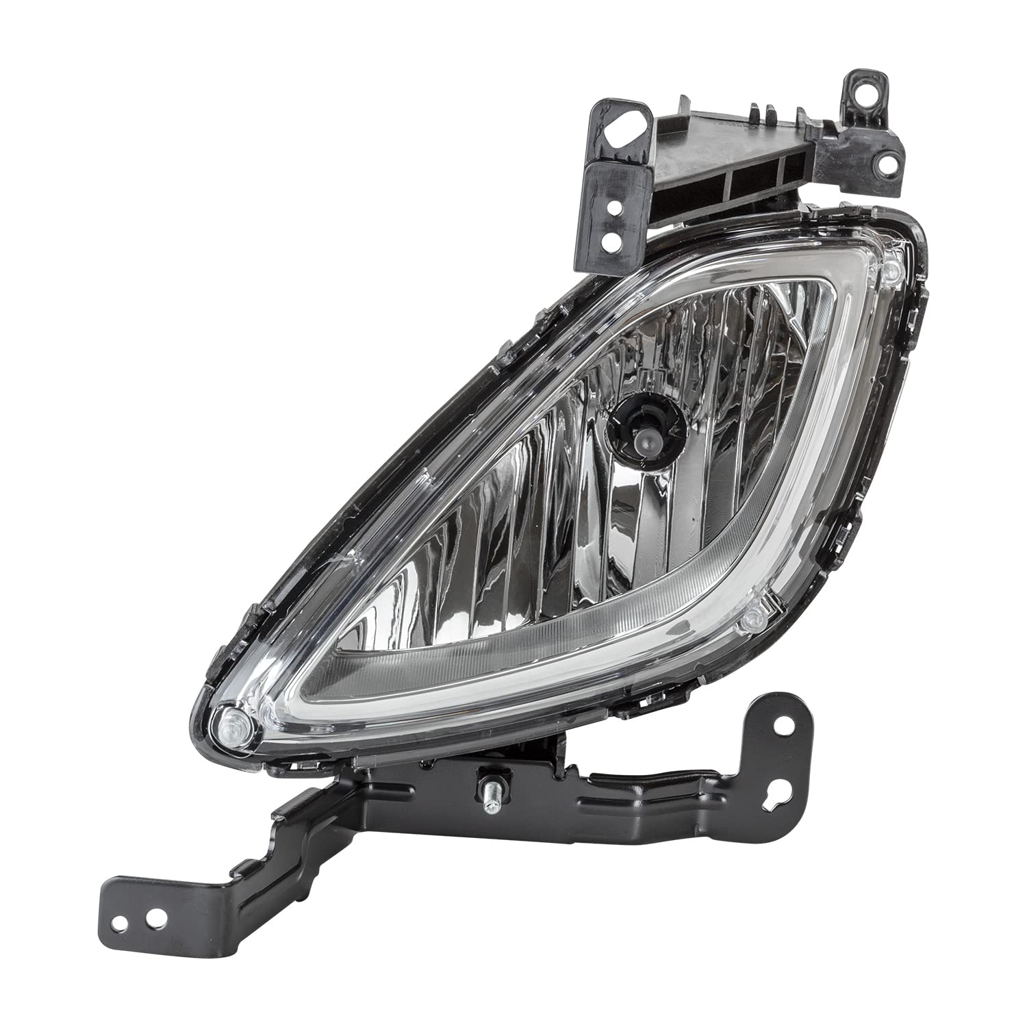 Left TYC Fog Light Assembly Compatible with 2011-2013 Hyundai Elantra