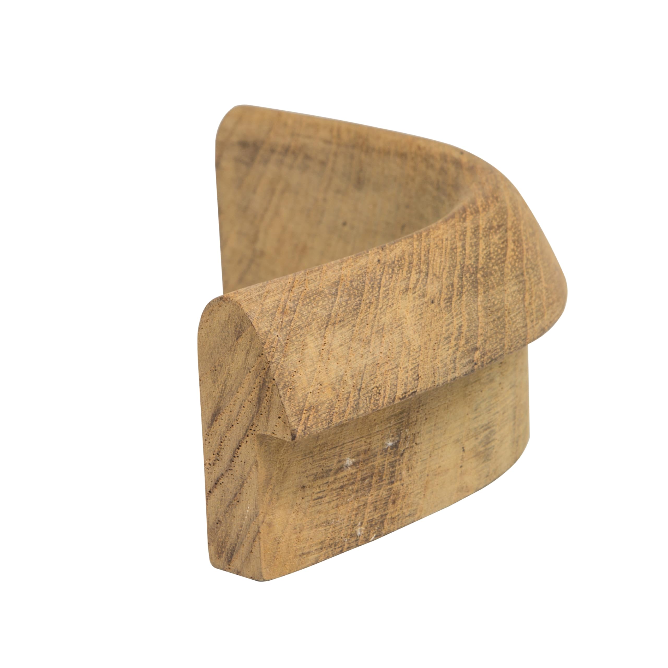Teak Whitecap 60832 1-5/8"H x 1-3/16"W Inside Corner Rail Molding with 3/4" Gap