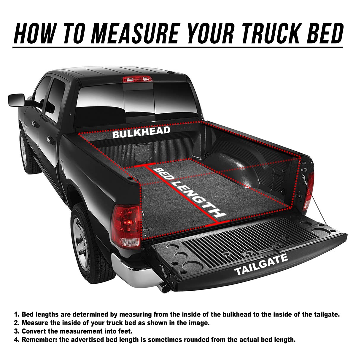 Classic Bed Mat Bedrug | Fits 2019 - 2024 Chevrolet Silverado/GMC Sierra 5'9" Bed (Models w/ Spray-In Or No Bed Liner), Charcoal Grey | BMC19CCS