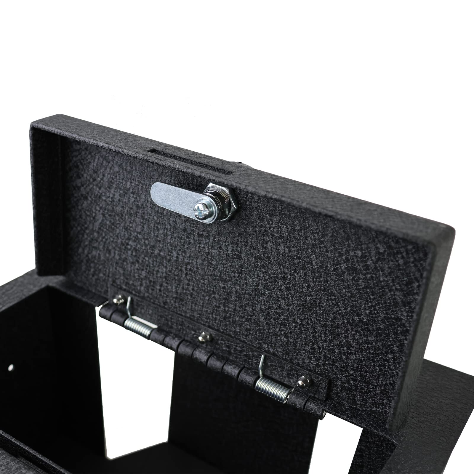 Center Console Safe Black Horse Compatible with 09-10 Dodge Ram 1500|11-18 Ram 1500|09-10 Dodge Ram 2500|11-18 Ram 2500|09-10 Dodge Ram 3500|11-18 Ram 3500|2019 Ram 1500 Classic