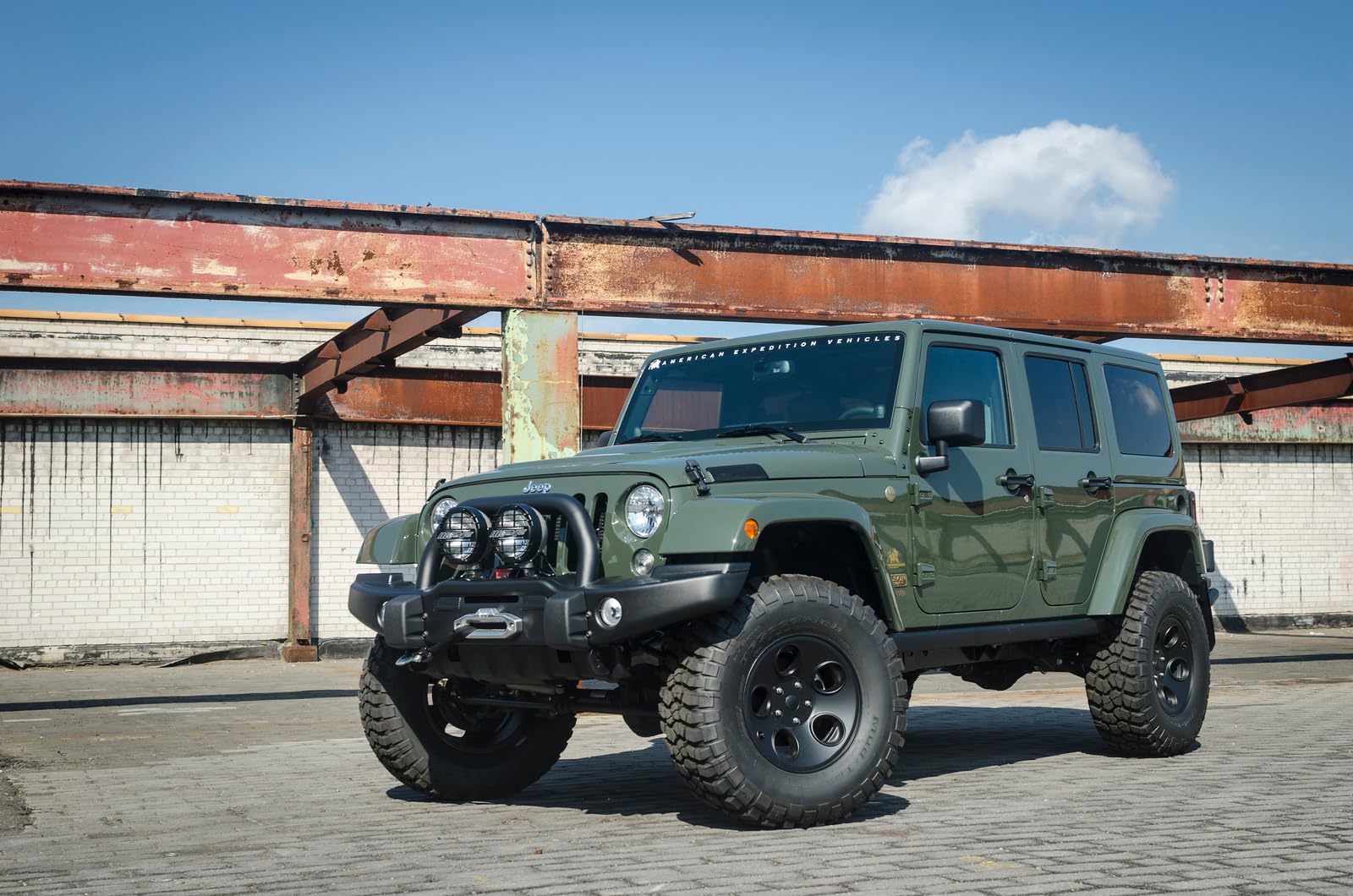 3.5" AEV DualSport Suspension for JK Wrangler 4-Door LHD 2007-2018