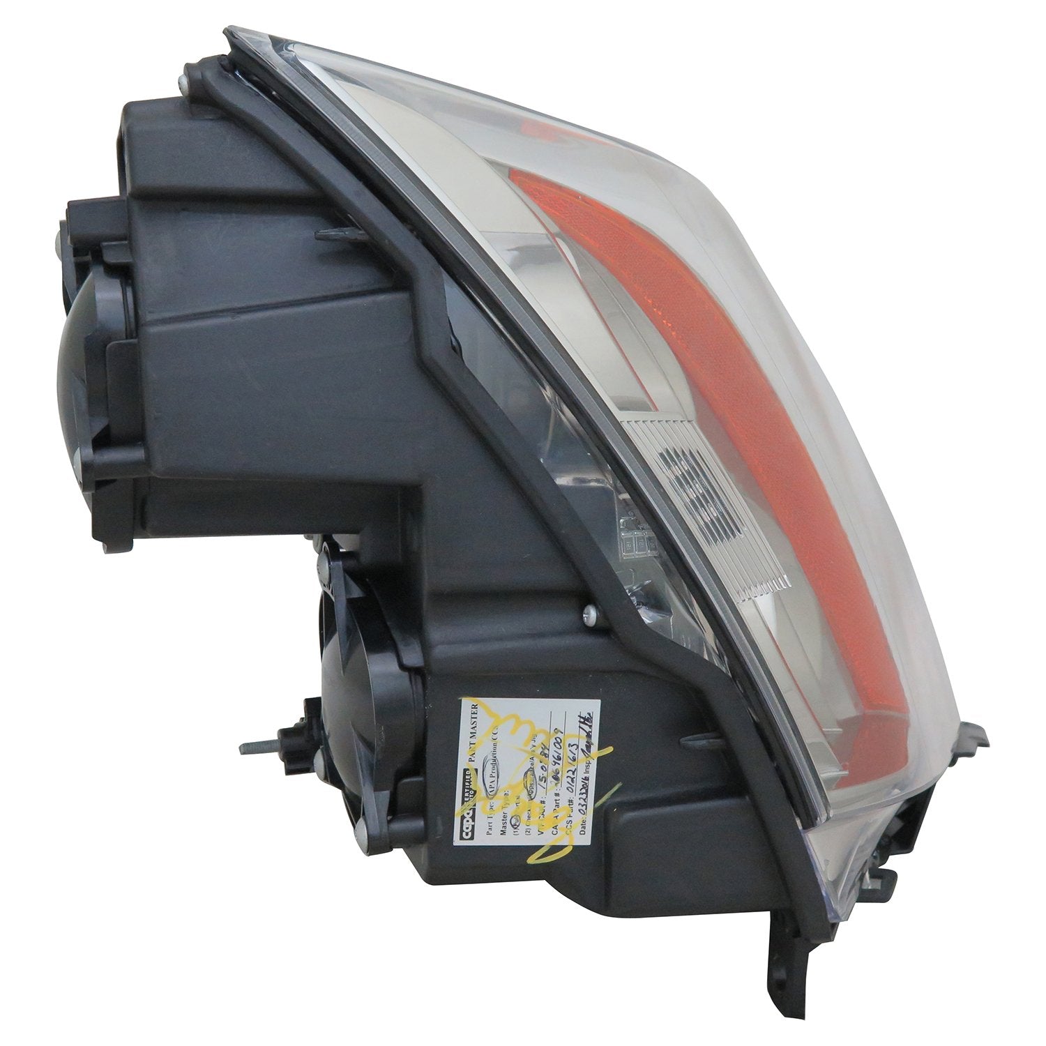 Right TYC Headlight Assembly Compatible with 2008-2014 Cadillac CTS