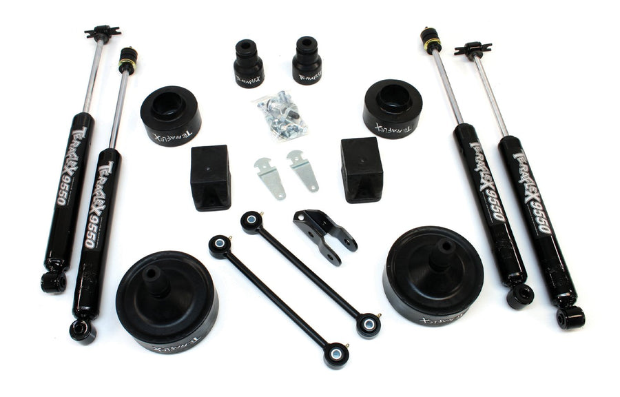 Budget Boost TeraFlex 1255200 JK with All (4) 2.5" Shocks (2.5")