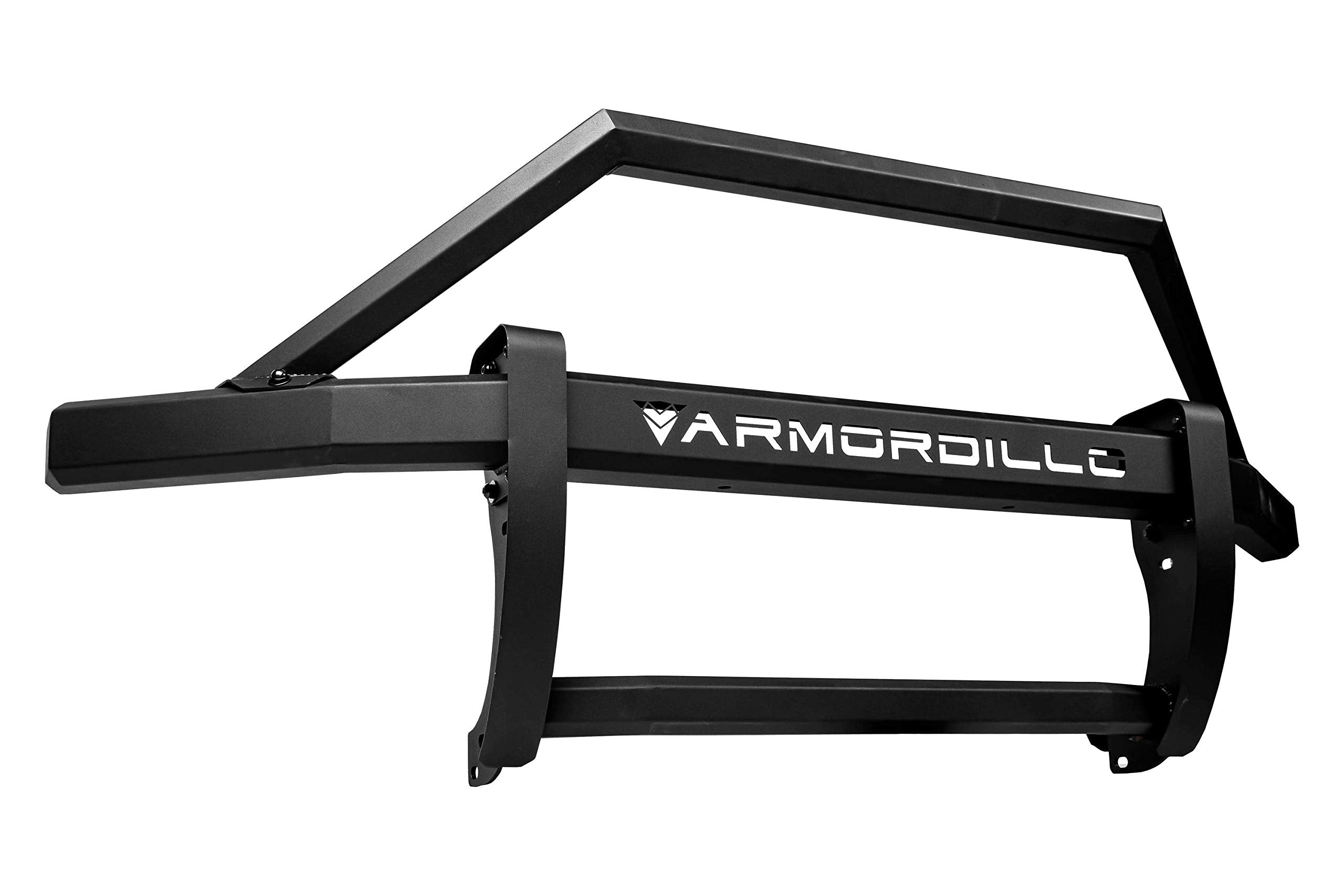 AR2 Pre-Runner Style Modular Grille Guard ARMORDILLO USA - Matte Black Fits 2011-2014 GMC Sierra 2500 HD / 3500 HD