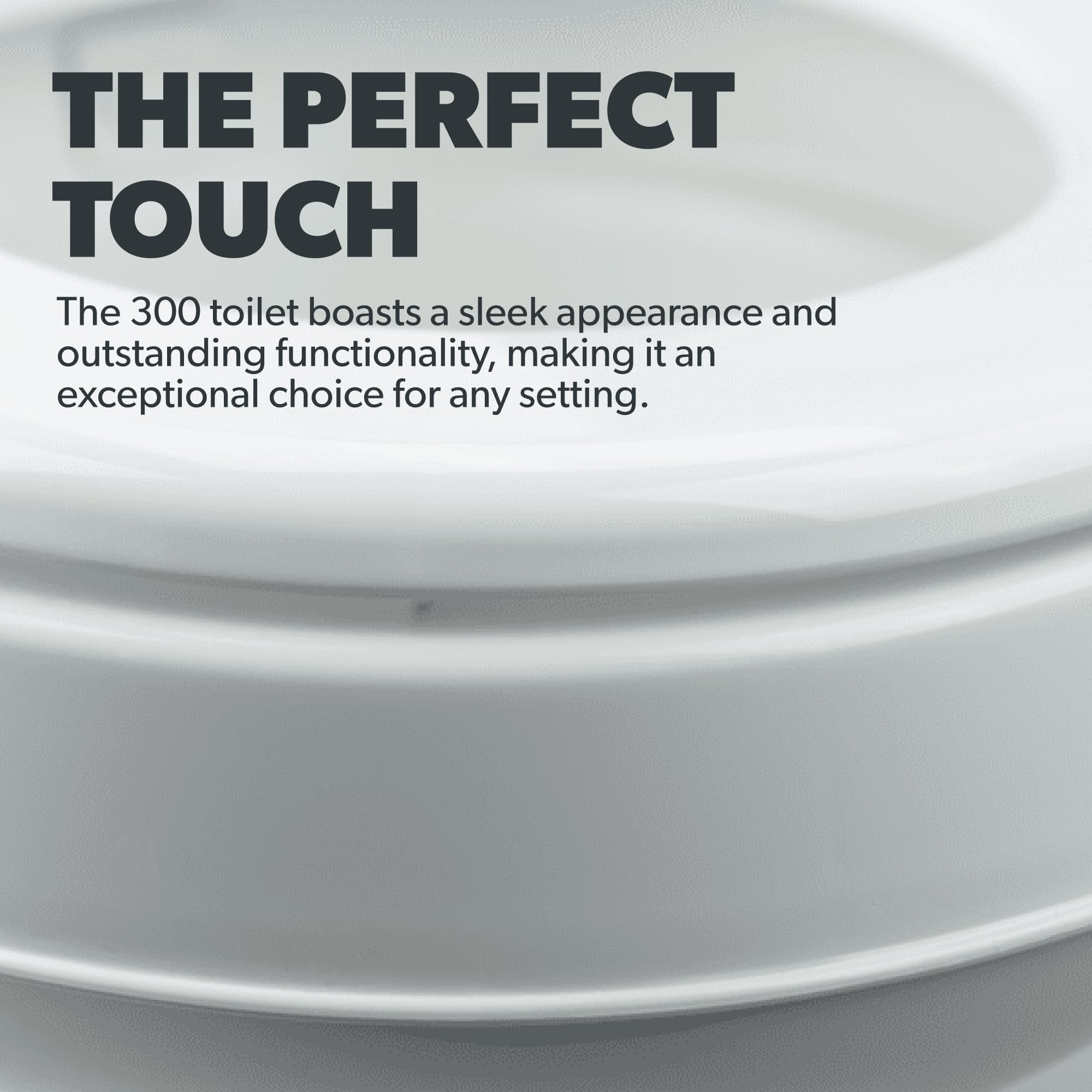 Bone Dometic 300 Series Standard Height Toilet