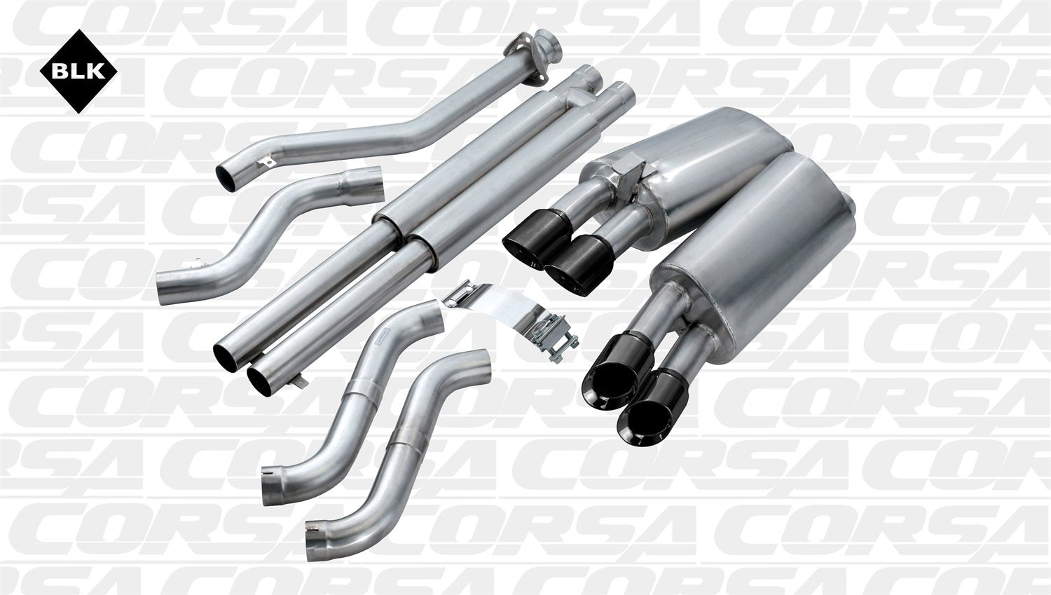 Cat-Back CORSA 14118BLK Exhaust System