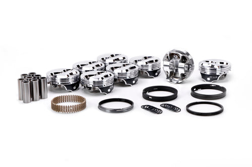 Icon Piston, Icon Pistons Premium Forged, 4.125 in Bore, 1.5 x 1.5 x 3.0 mm Ring Grooves, Plus 7.8 cc