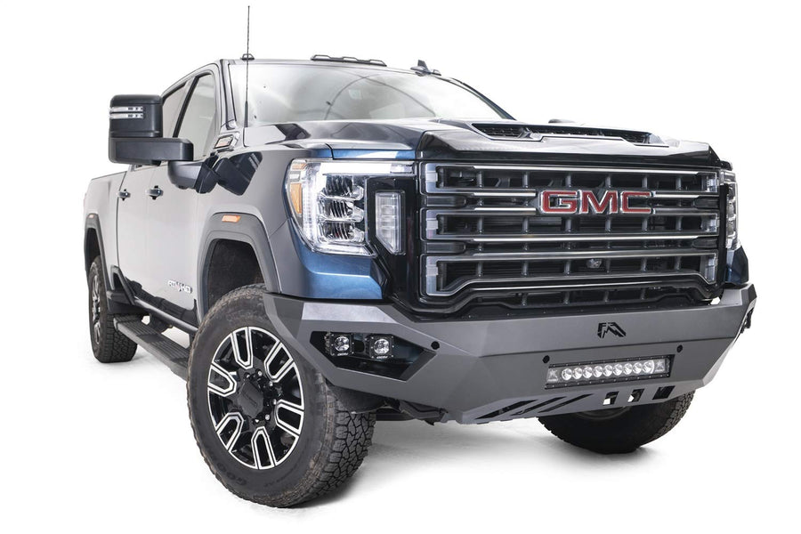 Fab Fours Vengeance GM20-V5051-B Full Width Raw Front HD Bumper