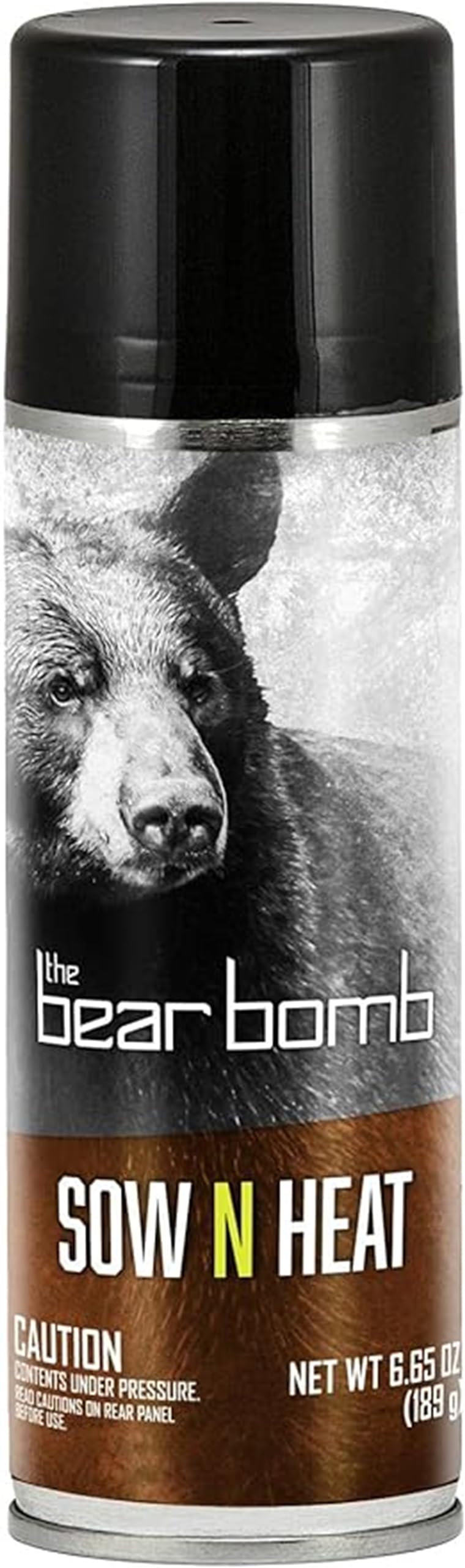 Bear Bomb Sow 'N Heat Aerosol Spray | Hunters Specialties Hunting Bear Lure Attractant Scent 6.65 Oz Spray Can