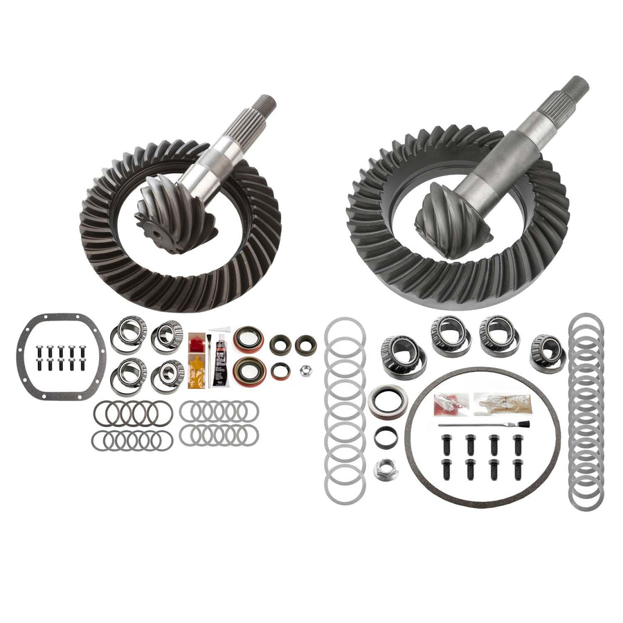 Motive Gear Differential Ring & Pinion MGK-130 Rebuild Kit For Dana 30 Front & AMC 20 Rear Gear Ratio 4.88, 10/12-Bolt, 26/28 Spline Fits Jeep CJ5 CJ7 Includes Timken Bearings Replaces D30-488