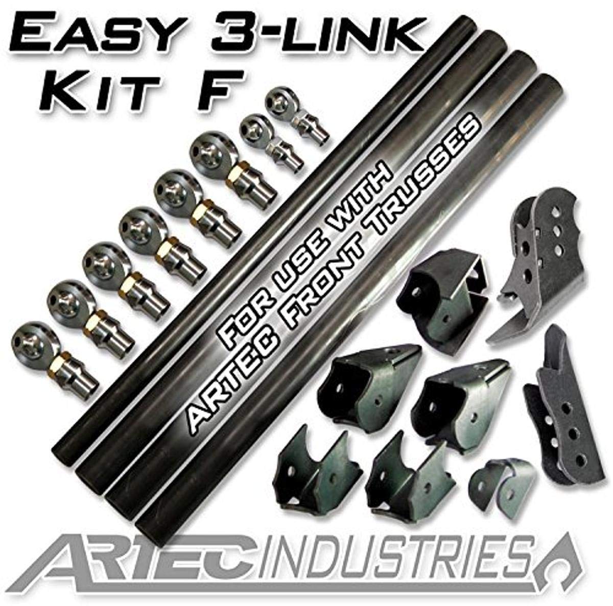 Artec Industries LK0101-GNKQ 3 Link Kit Easy F For Artec Trusses Yes Outside Frame Chevy/Ford 78-79 Front Driver/Rear Passenger, 1 Pack