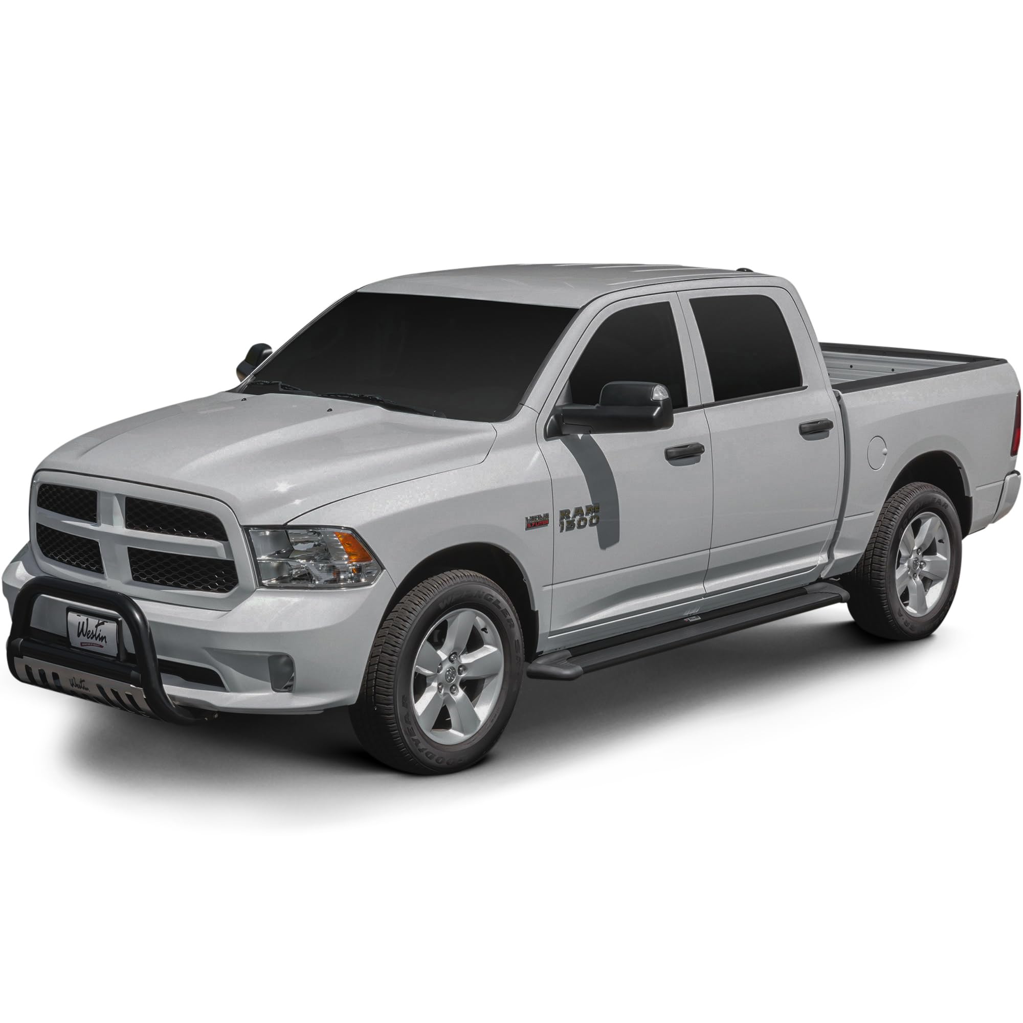 Sure-Grip Westin 27-6155 Running Boards Aluminum Black Pair 85 in. (Required Mounting Kit Sold Separately)