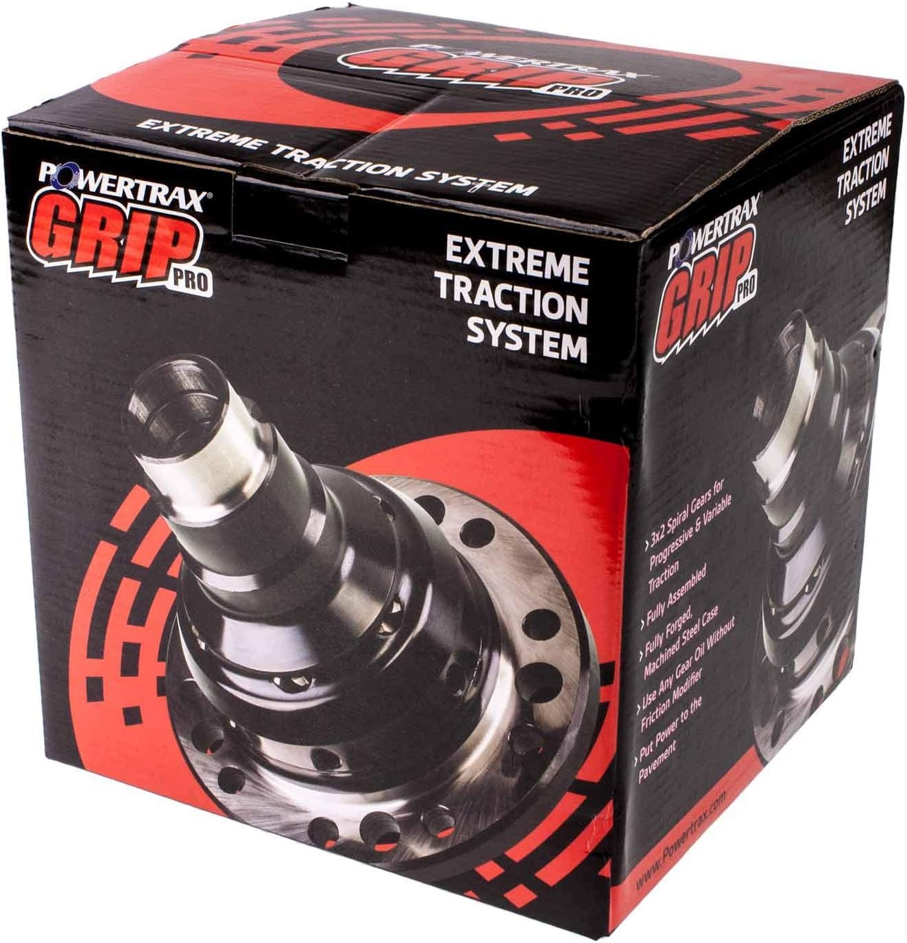Grip Pro PowerTrax GT443527 Differential Carrier, 27 Spline, Fits Dana 35, Compatible with Jeep Cherokee, Wrangler, Grand Cherokee, AMC AMX, Pacer, Spirit, Rear, Limited-Slip Differential